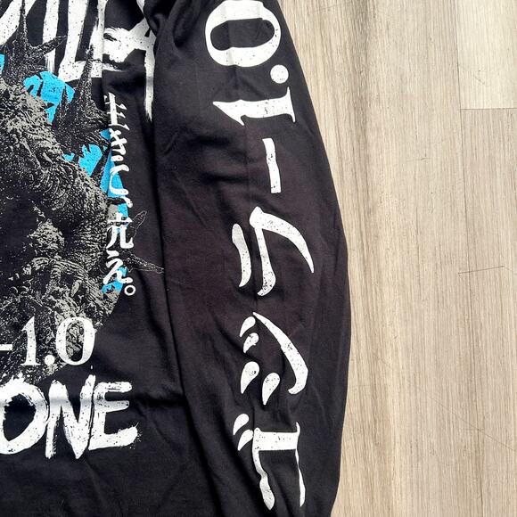 GODZILLA Minus One Rucking Fotten x Ghost Limited Release Long Sleeve Shirt Sz M - Picture 6 of 11